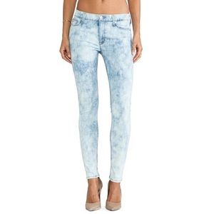 Hudson Nico Acid Wash Skinny Jeans